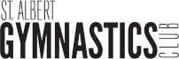 St alberta gymnastics club logo